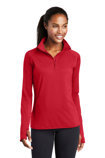 Sport-Tek LST850 Women's 1/2 zip pullover