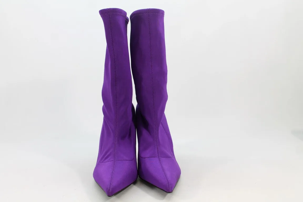 Steve Madden Mimi Women's Purple Boots 6M(ZAP10881)