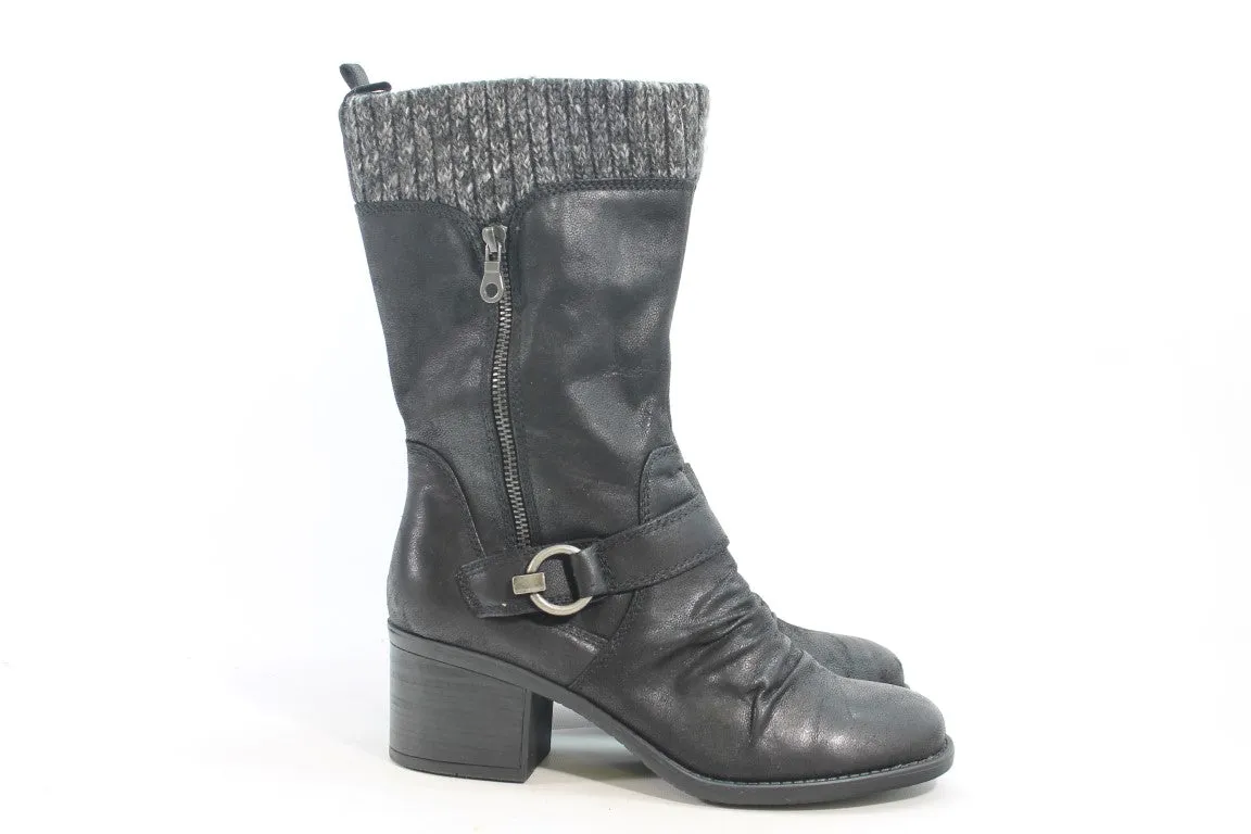 Style & Co. Wylla Women's Black Boots 9M(ZAP19587)