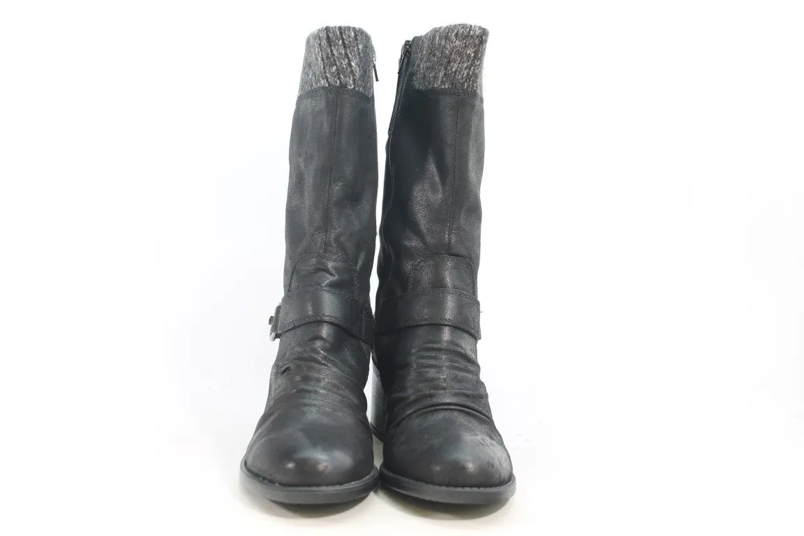 Style & Co. Wylla Women's Black Boots 9M(ZAP19587)