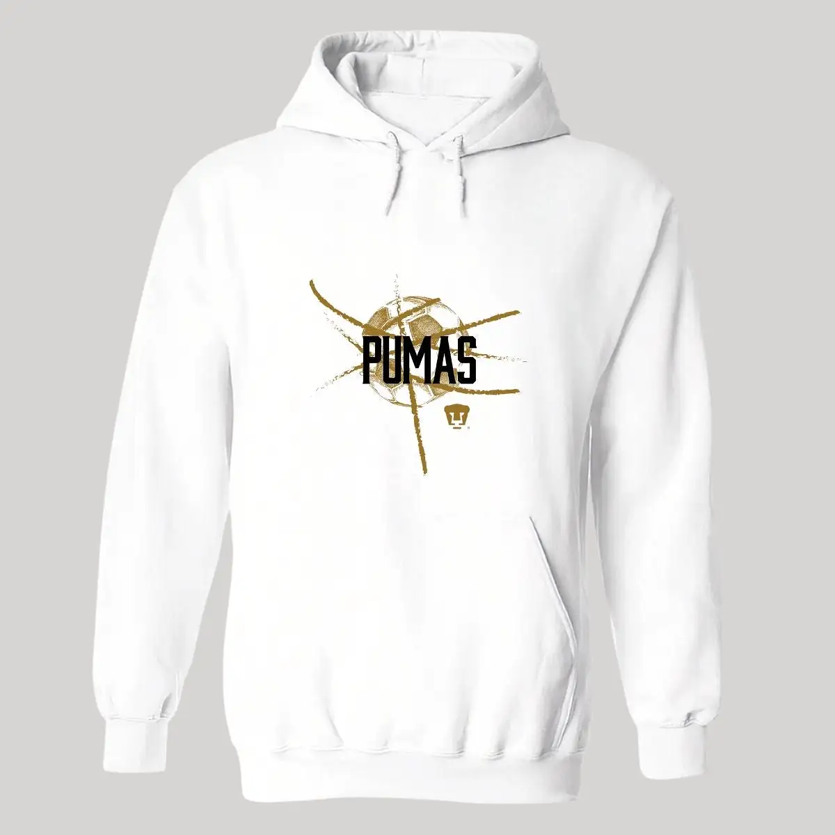 Sudadera Hombre Hoodie Pumas UNAM Balón