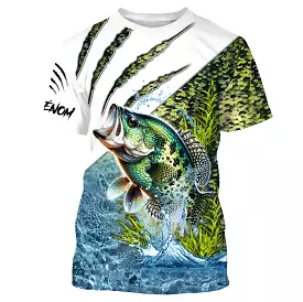 T-shirt Pêche Du Crapet, Peau Du Crapet, Maillot UPF Personnalisé Pêche - CT17122242