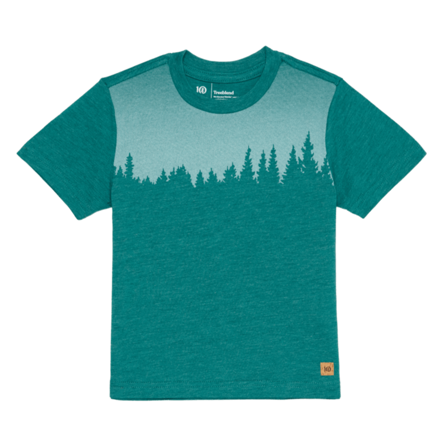 tentree North Sea Heather Juniper Kids T-Shirt