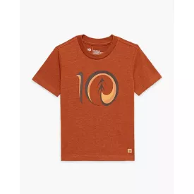 tentree Toffee/Buckskin Artist Series Kids Logo T-Shirt