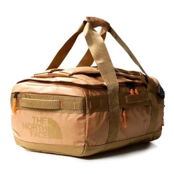 The North Face Base Camp Voyager Duffel 42L Almond Butter / Utility Brown / Mandarin