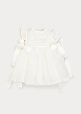 Traditional Cream Christening Gown (3mths-2yrs)