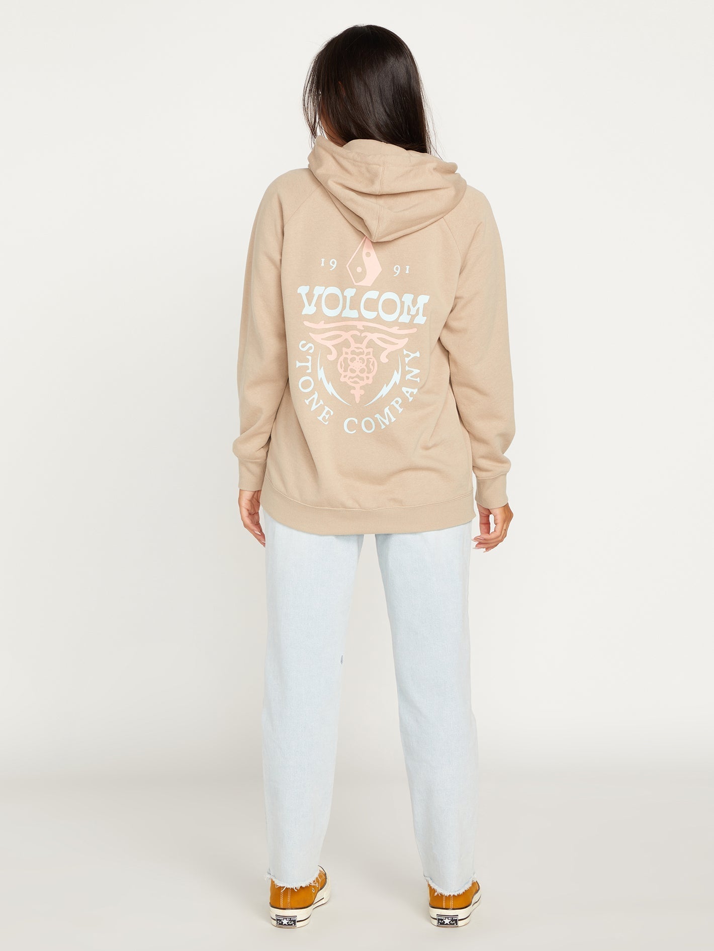 Truly Stoked Boyfriend Pullover Hoodie