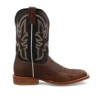 Twisted X Tech X Western Elephant Print/Antique Black