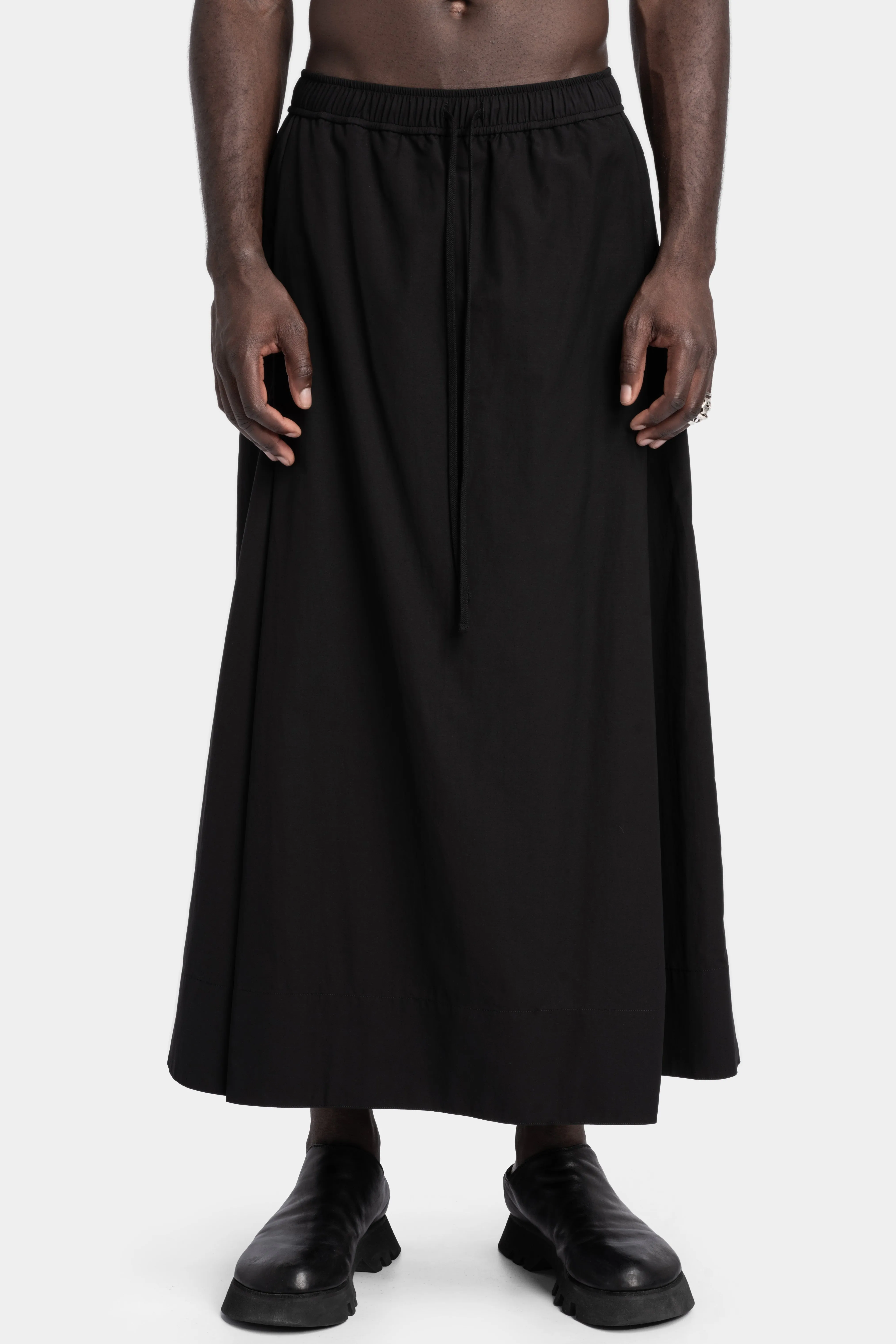 Wide skirt pants