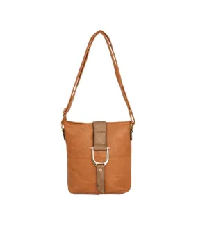 Womens/ladies darlah crossbody bag one size tan Dorothy Perkins