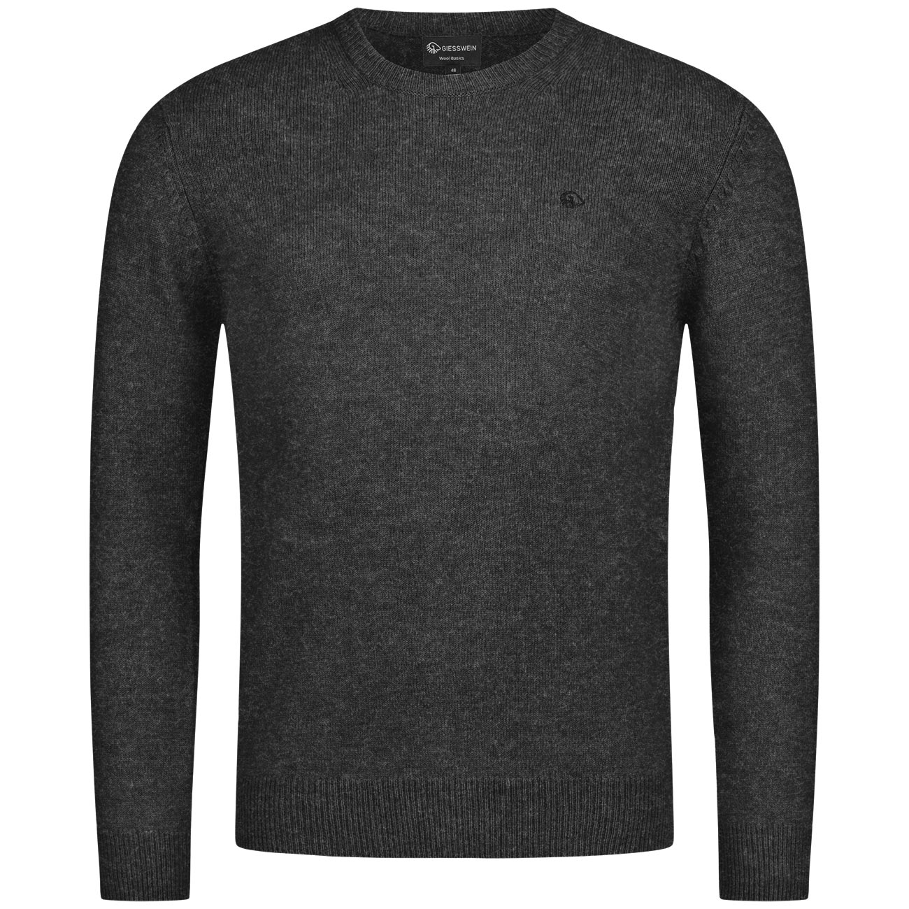 Wool Pullover Round Neck Men