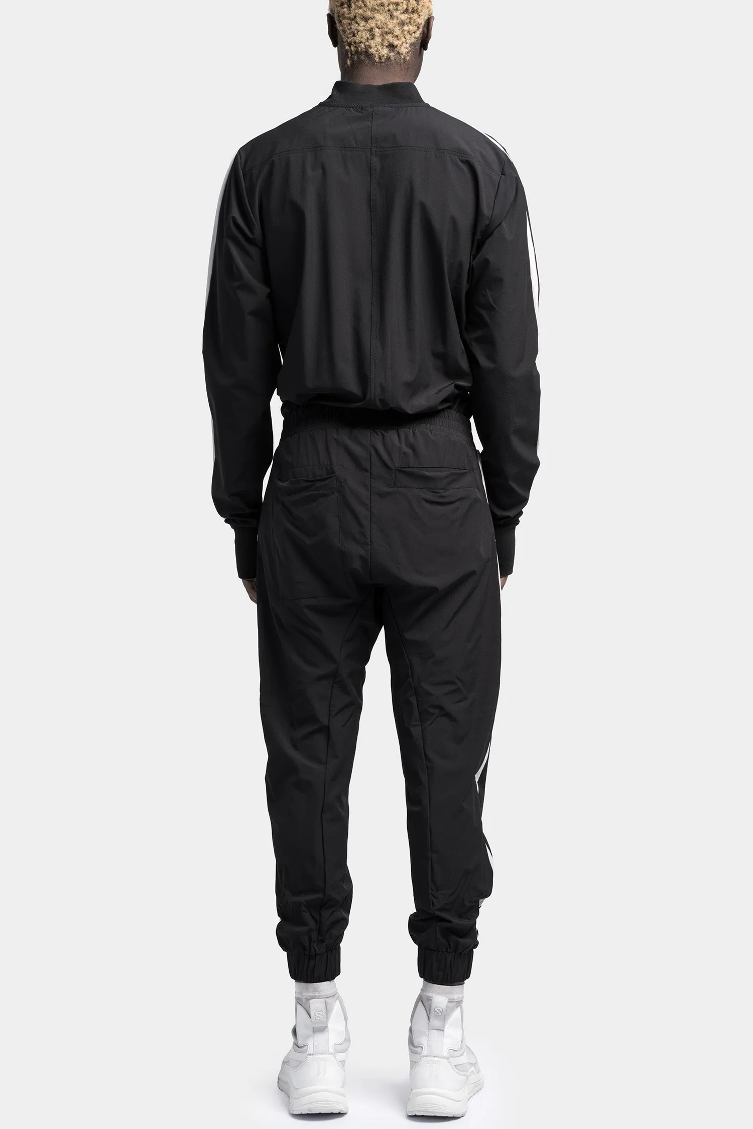 Worker long sleeve zip up overall