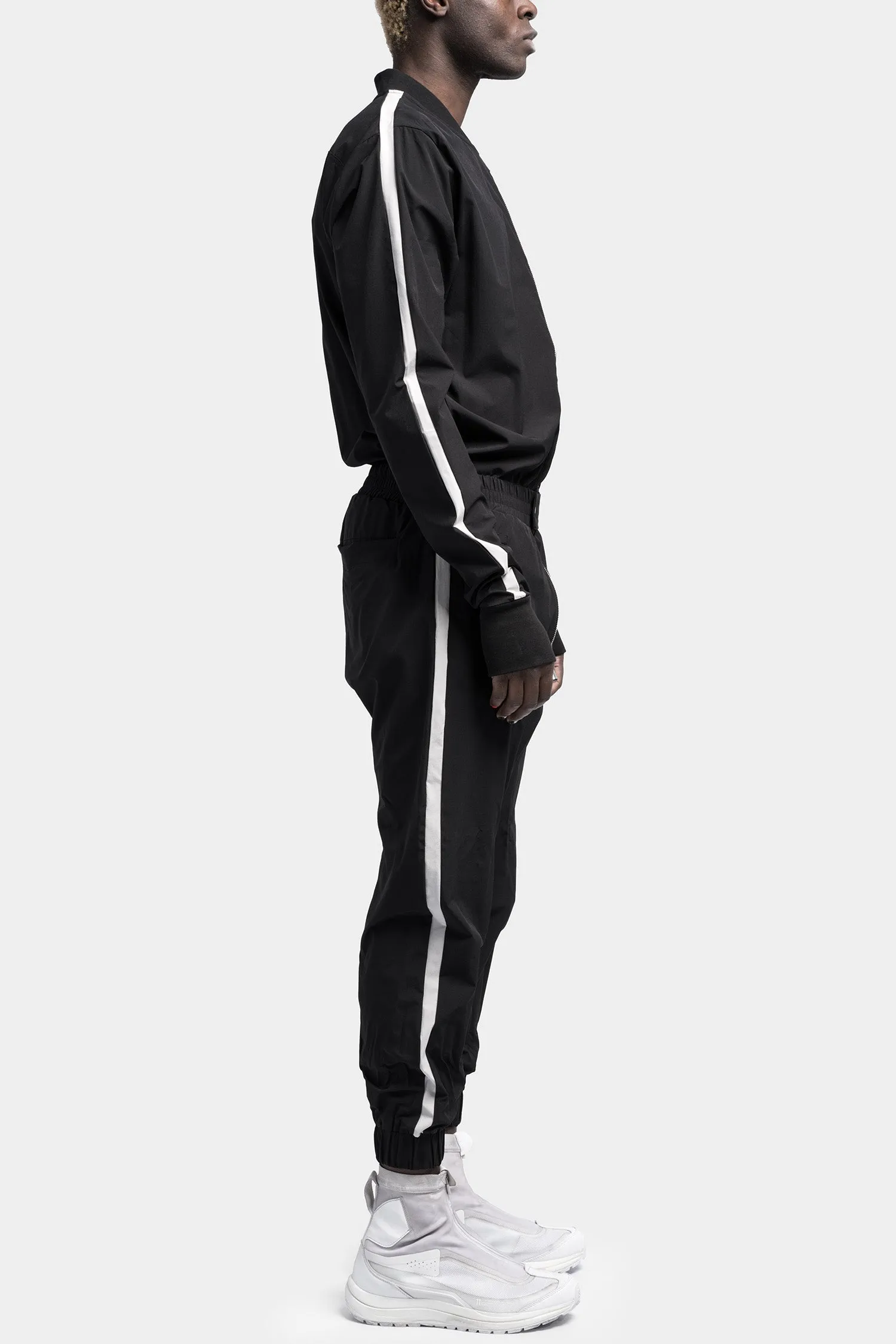 Worker long sleeve zip up overall