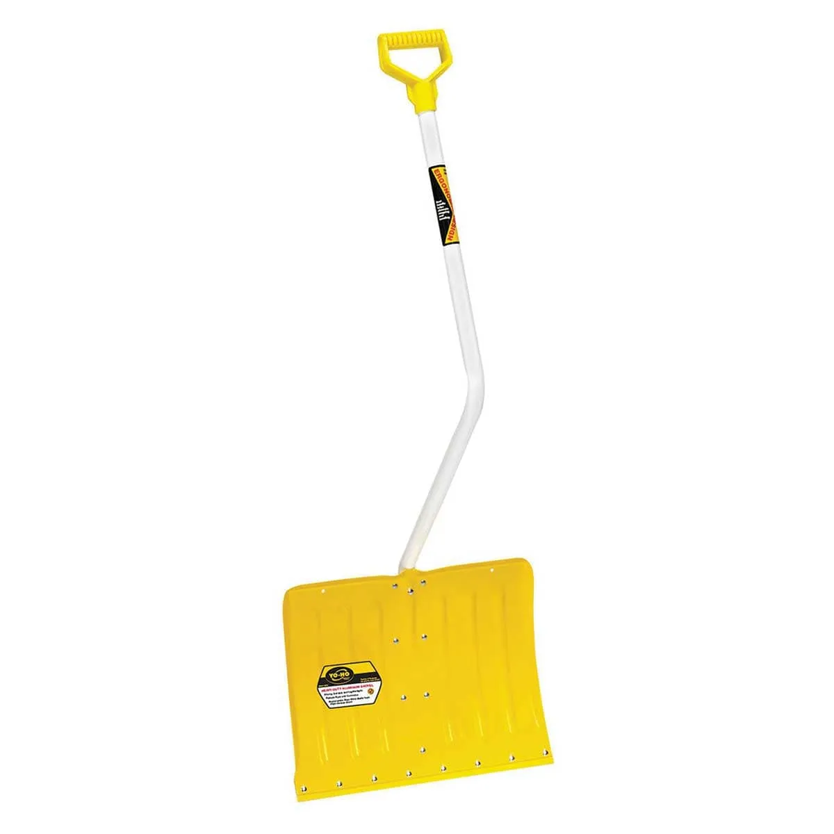 Yo-Ho 18 Ergonomic Heavy-Duty  Aluminum Snow Shovel, 6PK