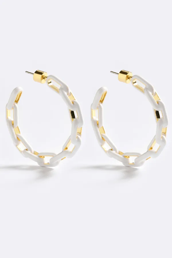 Zip Me Up Hoops White Glo